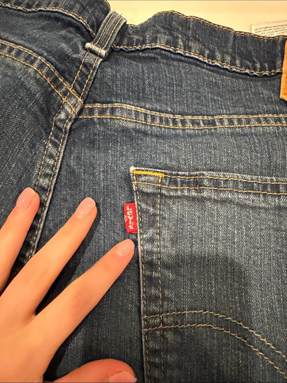 Levi's Men's Indigo Relaxed Straight Jeans